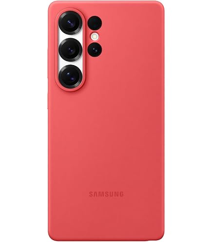 Amazon.co.jp: Samsung Galaxy S25 Silicone Case｜レッド